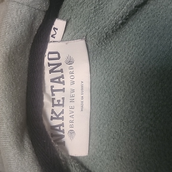 Naketano hooded sweater, Medium Lime Green - Picture 4 of 9